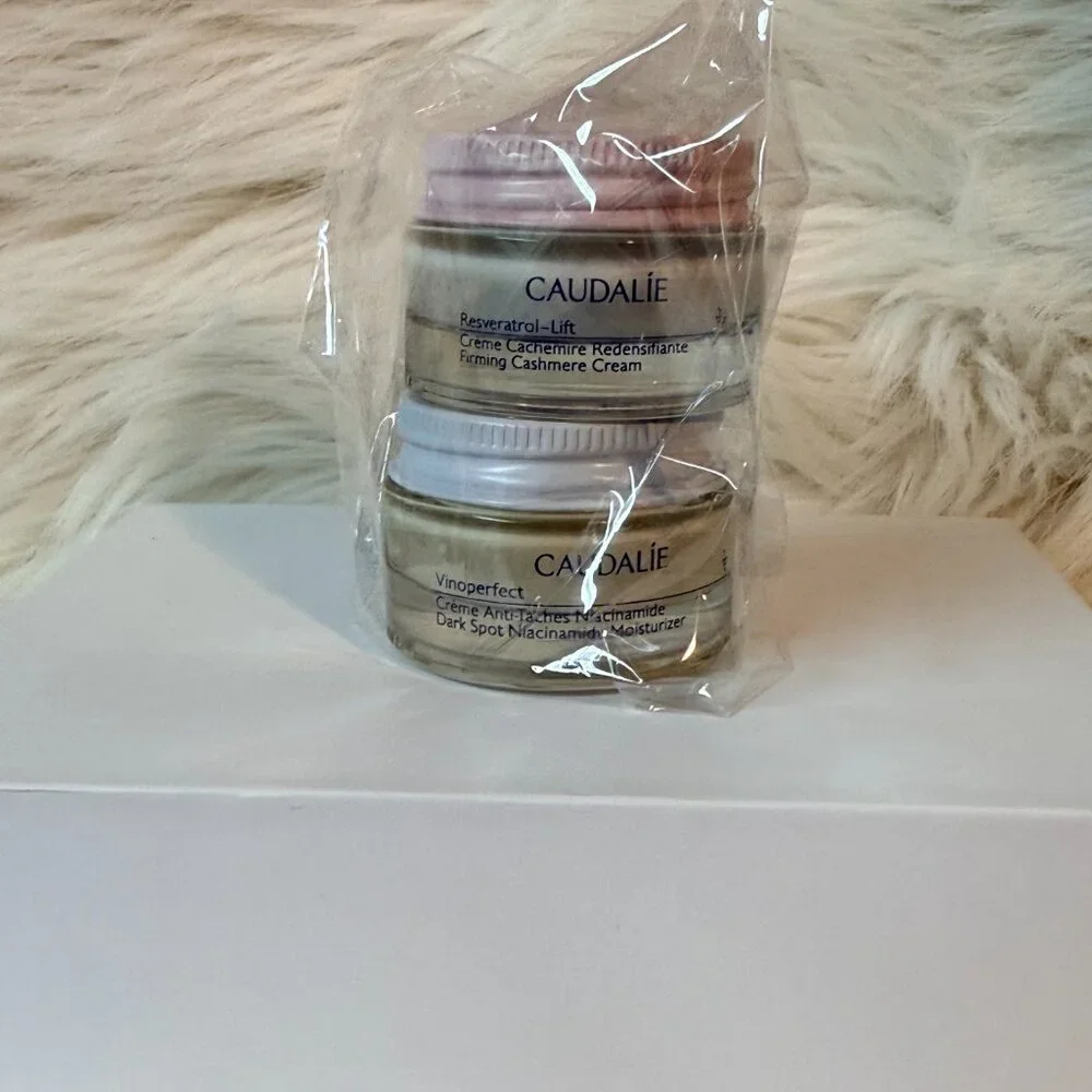 Caudalie Resveratrol-Lift Cream and Vinoperfect Dark Spot